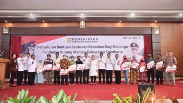 Bank Jateng Cabang Sukoharjo Salurkan Uang Duka Warga Rp5,1 Miliar