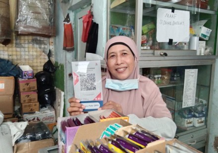 Pedagang di Denpasar Kini Terbiasa Menggunakan QRIS