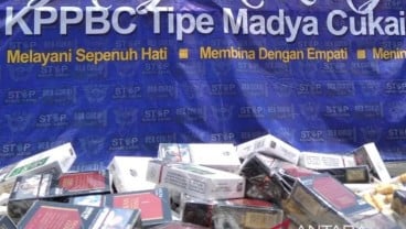 Bea Cukai Menggagalkan Pengiriman Rokok Ilegal 100.000 Batang