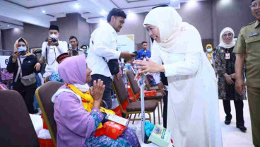 Pemberangkatan Jemaah Haji Embarkasi Surabaya Telah Mencapai 6.256 Orang