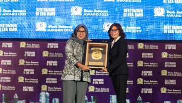 Bank Sumut Raih Penghargaan Outstanding Innovative IT Bisnis Indonesia Award 2023