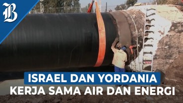 Tensi Politik Memanas, Israel Bangun Pipa Air Raksasa ke Yordania