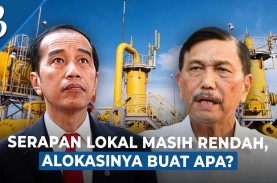 Lapor Jokowi, Luhut Bilang RI Bakal Setop Ekspor Gas…