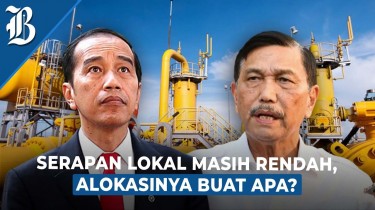 Lapor Jokowi, Luhut Bilang RI Bakal Setop Ekspor Gas Bumi