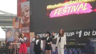 Kolaborasi Musik dan Makeup, Tren Baru Nikmati Festival