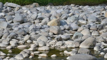 Dampak El Nino, Sejumlah Sungai di Padang Terjadi Pendangkalan