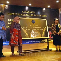 Peluncuran Kepmenaker No. 88 Tahun 2023 dan Deklarasi Tripartit Tentang Pencegahan dan Penanganan Kekerasan Seksual