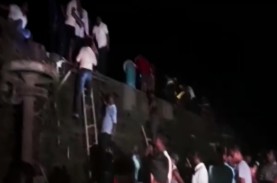 2 Kereta Penumpang Tabrakan di India, 233 Orang Tewas…