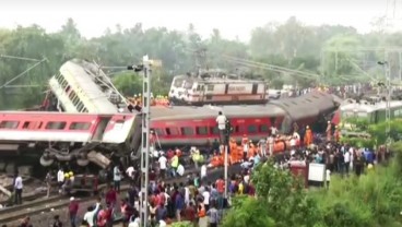 Update Kecelakaan Kereta di India: Korban Tewas Jadi 288 Orang, 850 Orang Cidera