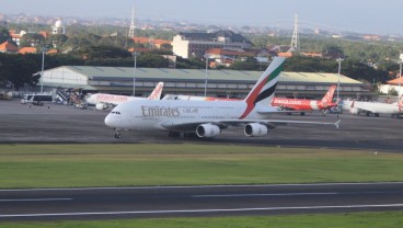 Pesawat Raksasa A380 Bolak-balik Dubai-Denpasar Angkut 460 Orang