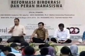 Viral Momen Jokowi Tertunduk Lesu Diceramahi Anies…