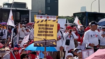 Tolak RUU Kesehatan, Nakes Demo di Gedung DPR Hari Ini