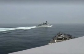 Kapal Perusak AS Vs Kapal Perang China Tegang di Selat Taiwan