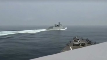 Tudingan AS ke China Usai Kapal Perang Kedua Negara Papasan di Selat Taiwan