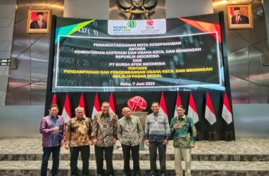 Kemenkop UKM Gandeng BEI Siap Boyong 100 UMKM Gelar IPO