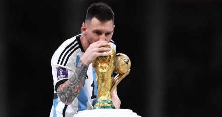 Lionel Messi mengantar timnas Argentina menjadi juara Piala Dunia 2022/FIFA