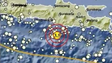 Gempa Susulan Terus Terjadi di Pacitan, 3x dalam Beberapa Menit