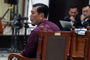 Luhut Binsar Pandjaitan Berikan Kesaksian Dalam Sidang Haris Azhar dan Fatia Maulidiyanti di PN Jakarta Timur