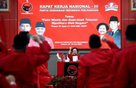 Momen Megawati Menahan Tangis di Penutupan Rakernas III PDIP