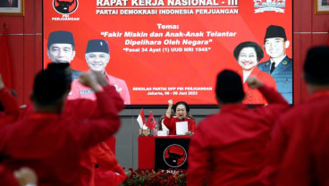Momen Megawati Menahan Tangis di Penutupan Rakernas III PDIP