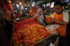 Harga Pangan di Jakarta 9 Juni: Harga Cabai Rawit…