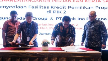 Bank Ina (BINA) Perkuat Bisnis Kredit Properti, Gandeng Agung Sedayu Group
