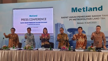 Metland (MTLA) Tebar Dividen Rp78,84 Miliar, Naik 21,16 Persen