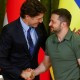 PM Kanada Justin Trudeau Sambangi Zelensky di Ukraina, Umumkan Bantuan Rp5,55 Triliun