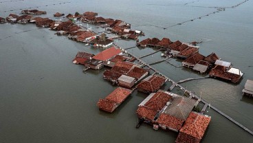 Potret Banjir Rob di Daerah Pemerintahan Ganjar Pranowo Yang Tak Kunjung Surut