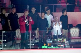 Ikut Nobar, Jokowi Doakan Ginting Juara Indonesia Open 2023