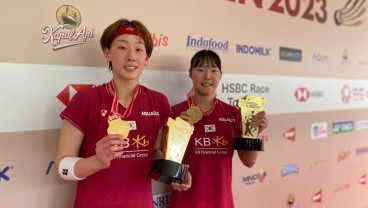 Final Indonesia Open 2023: Baek/Lee Sebut Istora Jadi Rumah Kedua