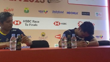 Final Indonesia Open 2023: Ginting Akui Sudah Berjuang Maksimal