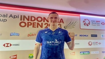 Victor Axelsen Puji Ginting Usai Hattrick di Indonesia Open 2023