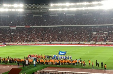 Hasil Indonesia vs Argentina: Gol Roket Buat Garuda Tertinggal di Babak I
