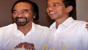 NasDem Ucapkan Selamat Ulang Tahun untuk Jokowi: Kawan Sedari Awal!