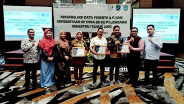 Dorong UHC, Pemkab OKI Jamin Perangkat Desa dengan JKN KIS