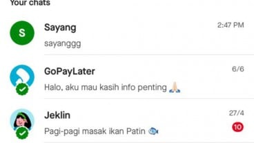 Lagi Viral, Ini Cara Chatting Melalui Aplikasi Gojek