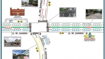 BPTJ Urai Kemacetan di Kawasan UIN dan Simpang Kampung Utan