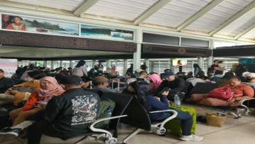 Puncak Arus Mudik Iduladha, Terminal 1 Bandara Soekarno-Hatta Penuh