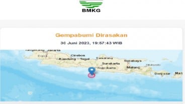 Gempa Bantul 6,6 SR, Guncangan Terasa hingga ke Bandung dan Malang