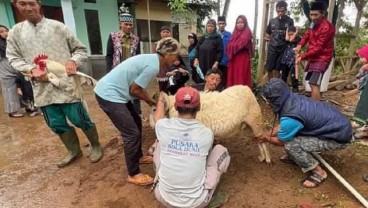 JQR Salurkan Hewan Kurban Ke Pelosok Desa Jawa Barat