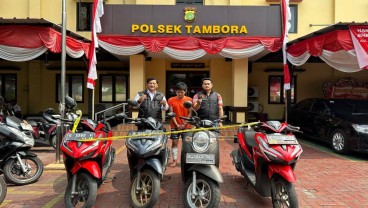 Polsek Tambora Tangkap Pelaku Curanmor Jaringan Jabung Lampung