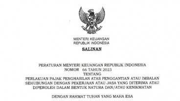 Aturan Pajak Natura Terbit, Ini Rincian Fasilitas Kantor yang Tak Kena PPh