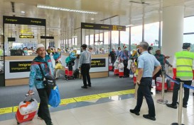 Bandara Hang Nadim Tata Area Kedatangan Internasional, Sambut Kepulangan Haji