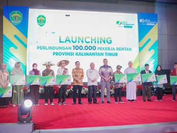 Kaltim Daftarkan 100 Ribu Pekerja Rentan Jadi Peserta BPJS Ketenagakerjaan