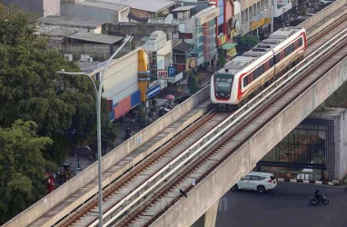 Jelang Operasional, 2 Rangkaian Kereta LRT Jabodebek Masih Diperbaiki