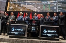 Laba Amman Mineral (AMMN) Melesat, Belum Komitmen Bagi Dividen