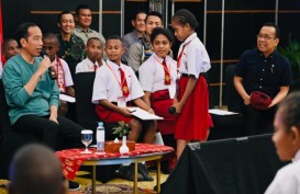 Jokowi Jawab Pertanyaan Anak SD, Kenapa Ibu Kota Tak Pindah ke Papua?