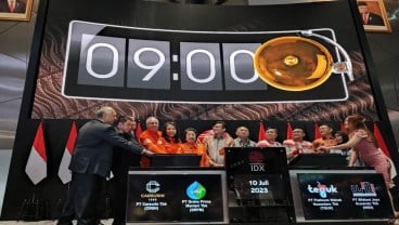 Saham GRPM Turun ke Rp108 Usai Tercatat di Papan Akselerasi BEI