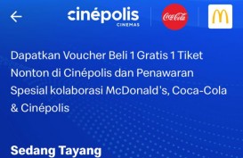 Cara Dapat Buy 1 Get 1 Tiket Bioskop dari McD, Cuma Klaim di Sini!